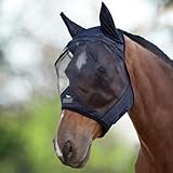 Harrison Howard CareMaster Midge-Proof Fleece Polsterung Pferde Fliegenmaske...