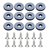 TXErfolg Teflongleiter zum Schrauben 32 Stück Bodengleiter Ø 22 mm (Rund |...