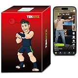TEKXYZ® Reflexball mit Zähler-App & Online-Community, 2 Stufen, Boxball mit...