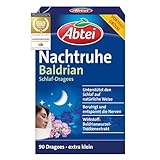 Abtei Nachtruhe Baldrian Schlaf-Dragees N - pflanzliches Arzneimittel für...