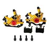 Mgoodoo MTB Hydraulische Scheibenbremse Set, Fahrrad Scheibenbremse Sets vorne...