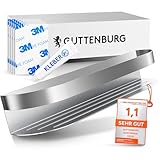 GUTTENBURG Duschablage ohne Bohren (XXL-Regal mit 38x8cm, 2200cm³), klebt...