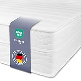 Träumegut24 HydroCell 7-Zonen Matratze 90x200 cm | Härtegrad wählbar | Höhe...