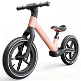 Skirfy 14 Zoll Laufrad,Laufrad ab 2 Jahre,Höhenverstellbarer Satte Fahrrad für...