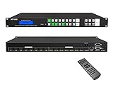 MT-VIKI 4K HDMI Matrix Switch 8x8 Rackmount Splitter und Switch mit Drucktasten...