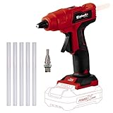 Einhell Akku-Heißklebepistole TE-CG 18 Li - Solo Power X-Change (Lithium-Ionen,...