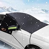 YTACREA Auto Frontscheibenabdeckung, Extra Dick Autoscheiben Abdeckungen Winter,...
