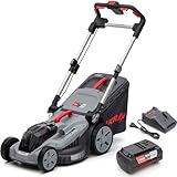 IKRA Bosch 36V 3in1 Rasenmäher Mulchmäher IB-LM 43, Rasenflächen bis 600m²,...