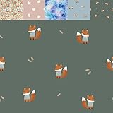 Regenstoff Meterware wasserdicht bedruckt - Funktionsstoff wasserabweisend,...