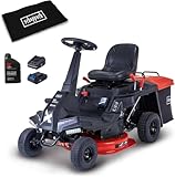 Scheppach Benzin Aufsitzmäher MR235-61 | 6PS | E-Start | LED | inkl. Öl &...