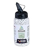 ARSUK Biologisch abbaubare Airsoft BB Kugeln 6mm – 0,20g Nahtlose Bio BBS für...