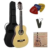 1/4 GITARRE - KONZERTGITARRE IM SET - KINDERGITARRE - CLASSIC - SUNBURST - DECKE...