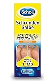 Scholl Schrundensalbe Active Repair K+ Fußcreme, 60 ml, für Trockene, Rissige...