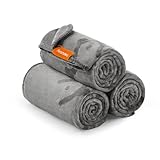 Feandrea Hundedecke, waschbar, 3er Set Haustier-Decke, L, 127 x 102 cm, für...