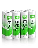 EBL AA Akku 2800mAh 8 Stück - Mignon AA wiederaufladbare Batterien, Typ NI-MH,...