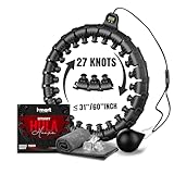 K-MART Smart Weighted Hula Hoop, verstellbar, gewichteter Hula-Reifen, 27...
