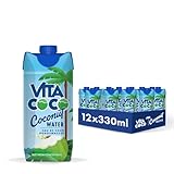 Vita Coco - Original Kokoswasser 12x330ml, glutenfrei, voll mit Vitamin C &...