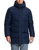 Pioneer Camp Daunenjacke Herren Winter Lange Daunenmantel Herren Steppmantel Mit...