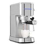 Klarstein Futura Espressomaschine, Siebträgermaschine mit 1450 Watt, 20 bar,...