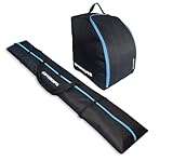 Extrasen Skitasche Set Skisack Und Skischuhtasche Für Schuhe und Helm Ski...