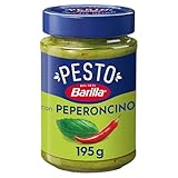 Barilla Pesto Basilico e Peperoncino 1x195g | Glutenfreie Italienische...