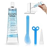 WEILAOK Acrylkleber, Acrylglas Kleber, Colle Acrylique, Ultra Stark Lsolierung...