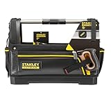 STANLEY FATMAX Offene Werkzeugtasche, 18 Zoll, 48 x 25 x 35 cm, Schwarz,...