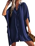 AI'MAGE Damen Strandkleid Bikini Cover Up Strickjacke Damen Sommer Cardigan...