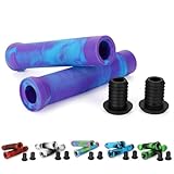 Scooter Griffe - 145mm Stunt Scooter Fahrrad Griffe Grips Lenkergriffe - Mixed...