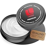 Lenzen Schuhcreme für glattes & genarbtes Leder – Premium Lederpflege Schuhe...