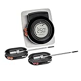 TFA Dostmann Smart Wireless BBQ Thermometer Hyper BBQ, 14.1513, mit App, für...
