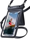 Lamicall wasserdichte Handyhülle, Unterwasser Handytasche - [Doppelte Taschen]...