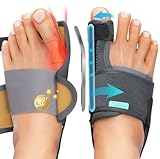 TENICORE Hallux Valgus Korrektur Mit 2 Winkeleisen Zehenspreizer Zehenschutz 1...