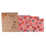 Generisch 3 Teile/Satz Bienenwachstücher für Lebensmittel Wiederverwendbares...