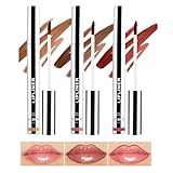 Gireatick Peel Off Lipliner Stain, 3 STÜCKE Lipliner Peel Off Tattoo Lipliner...