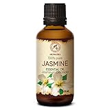 Jasminöl 50ml - Jasminum Officinale - Rein & Natürlich - Ätherisches Jasmine...