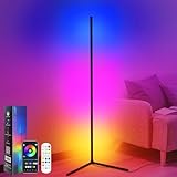 CS COSDDI LED Stehlampe Smart, LED Stehlampe Wohnzimmer, 150cm Stehlampe Dimmbar...