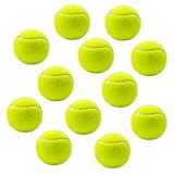 MeoZynxadril 12 Stück Tennisbälle, Freizeit Tennisbälle, Tennisball Hund,...