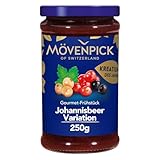 Mövenpick Gourmet-Frühstück Johannisbeer-Variation | Premium Fruchtaufstrich...