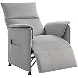 HOMCOM Relaxsessel Elektrisch Fernsehsessel mit Memory-Funktion, Leiserem...
