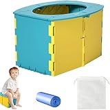 Töpfchen für Unterwegs,Faltbares Töpfchen für Kinder,Baby...