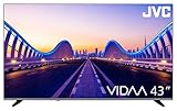 JVC Fernseher 43 Zoll Smart TV VIDAA LT-43VDF5455 - Full HD Fernseher, HDR TV...