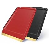 2 Eiskratzer Auto Messing Trapez - schnell, mühelos & schonend - 4 in 1 Murska...