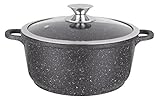 Kamberg – 0008033 – Kochtopf 28 cm – Aluminiumguss – Beschichtung in...