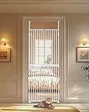 Extra hohes Katzengitter 180 cm, Katzengitter für Türen ohne Überklettern,...