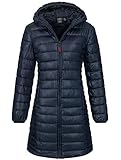 Geographical Norway Damen Winter Jacke Steppjacke Parka Lange gesteppt...