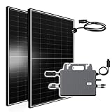 Balkonkraftwerk 900W JA Solar Solarpanel mit 800W TSUN MS800 Micro...