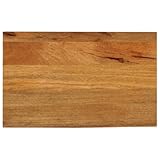 Myheimly Tischplatte, Holzplatte mit Baumkante, Massivholzplatte für Esstisch...