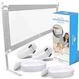 EVOLUCENT Bettgitter 200cm | Stabil ohne Verschrauben | Rausfallschutz für...