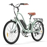 Touroll B2 26 Zoll City E-Bike mit 250W 50N.M Motor und 36V 561.6Wh Abnehmbarem...